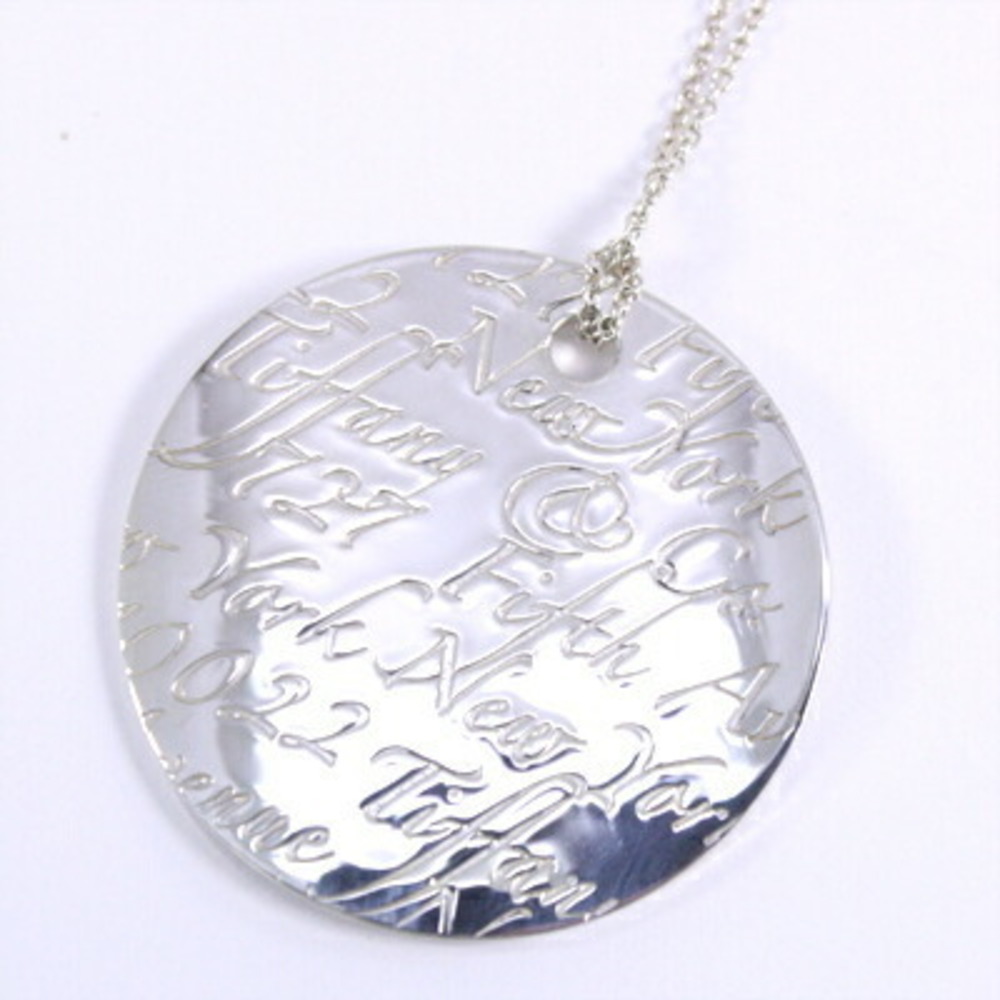 Tiffany Large Notes Necklace Silver - image 1